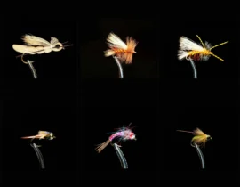 Fishing flies included in the Dry - Dropper Fly Assortment