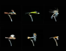 Fishing flies included in the Mayfly Assortment