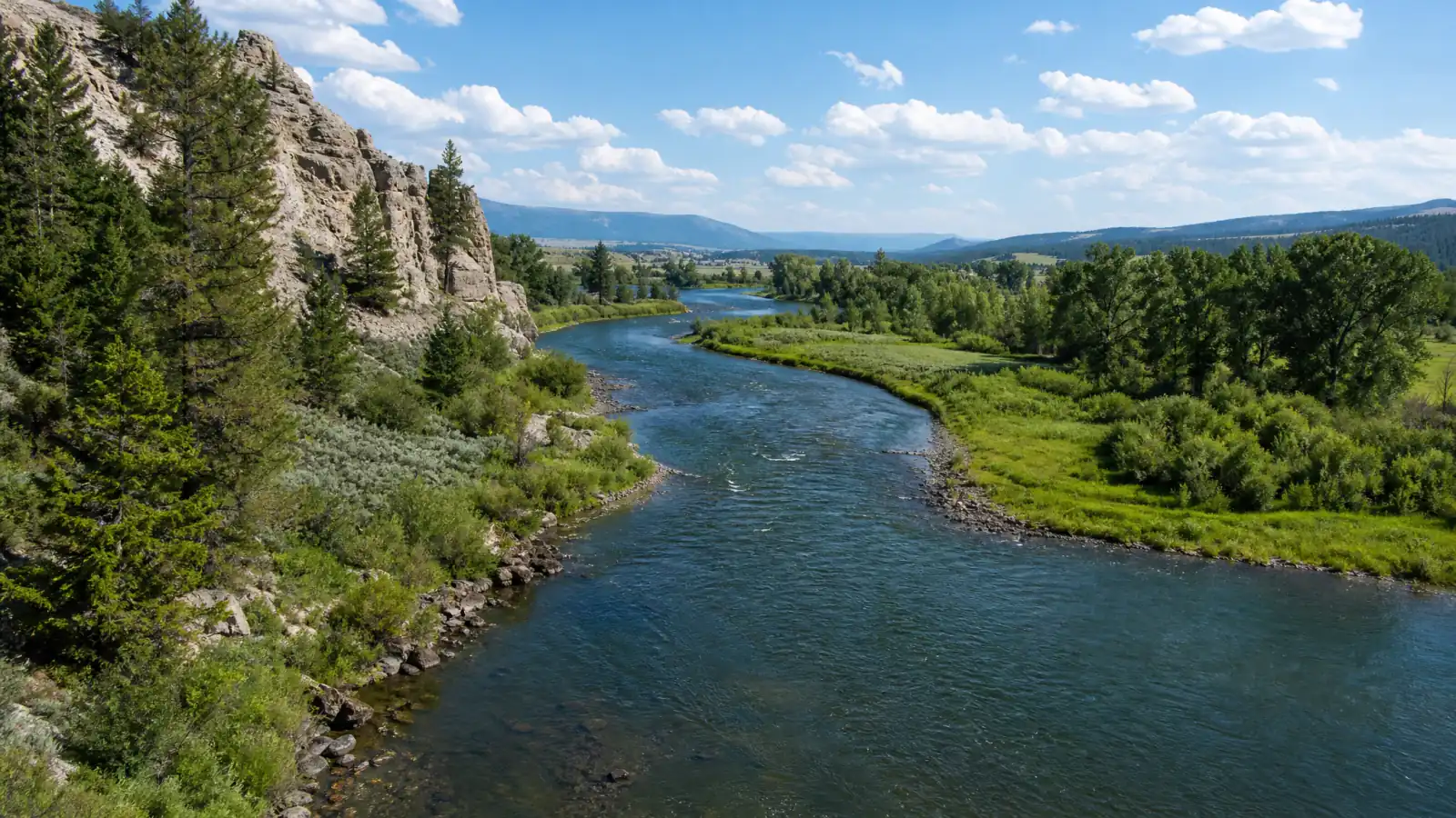 Complete Guide to Fly Fishing the Madison River in Montana river view